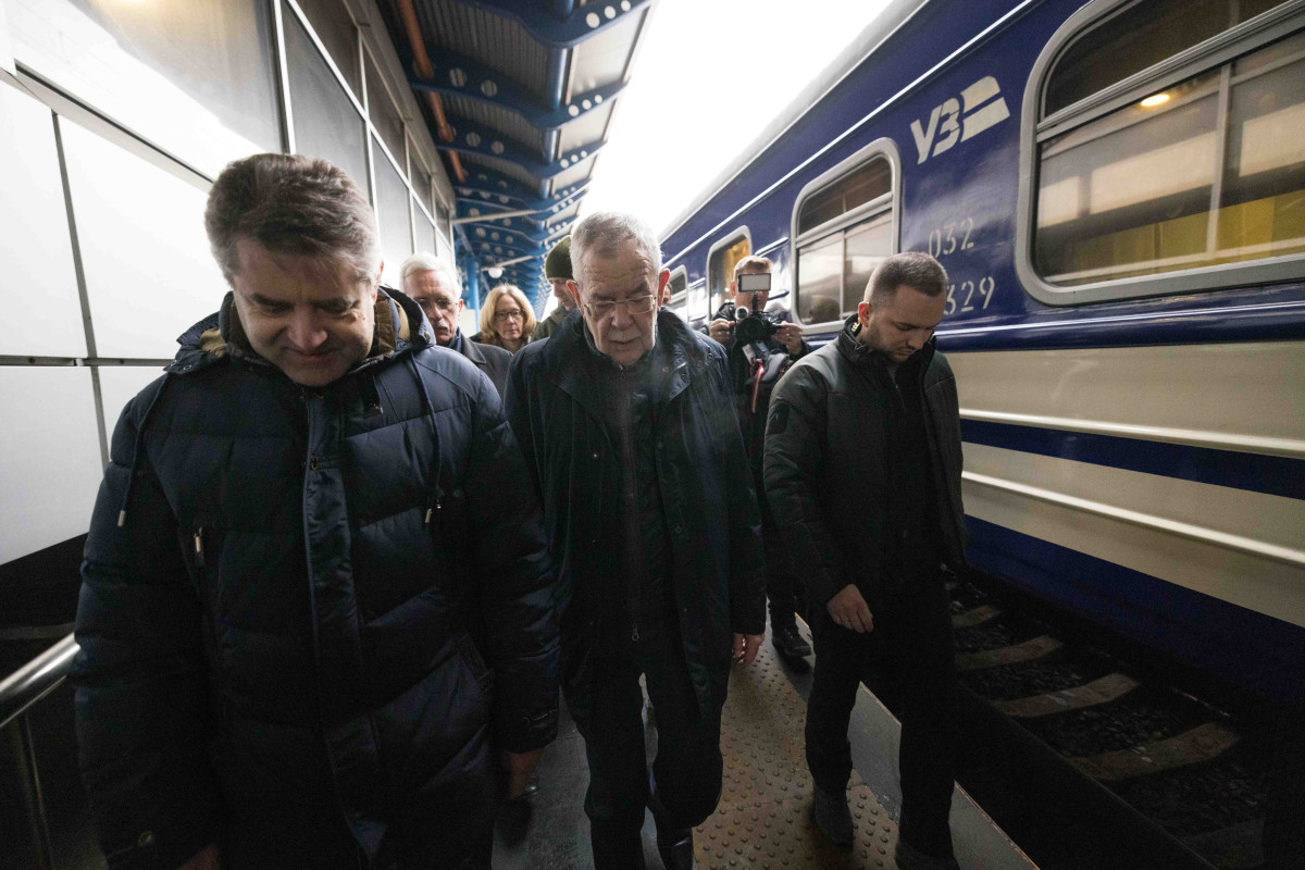 Austrian President and Vice President of German Parliament visit Ukraine