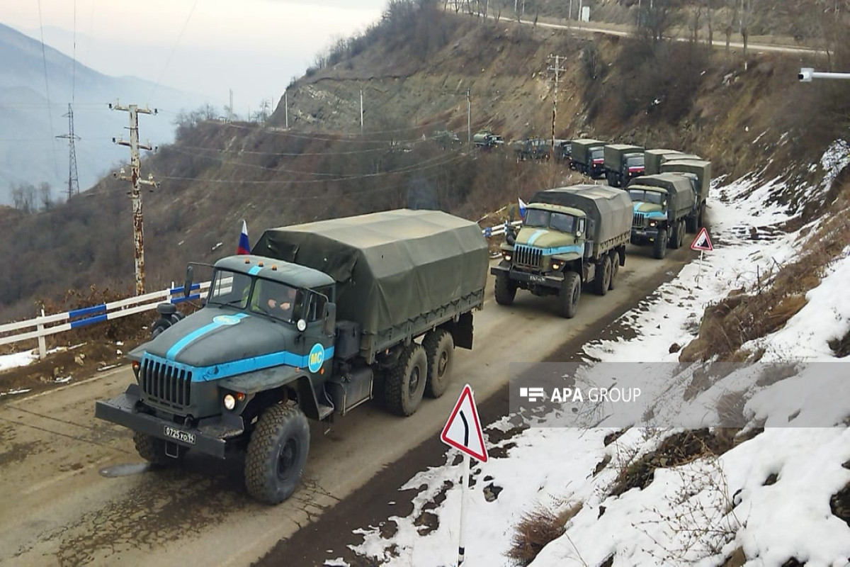 Convoy of vehicles belonging to RPC unimpededly passed through Azerbaijan's Lachin-Khankandi road-VIDEO -UPDATED-4 