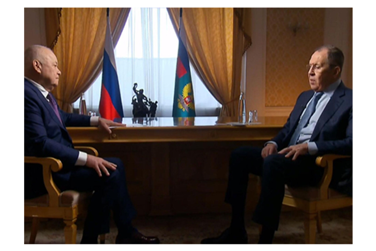 Russian Foreign Minister Sergey Lavrov