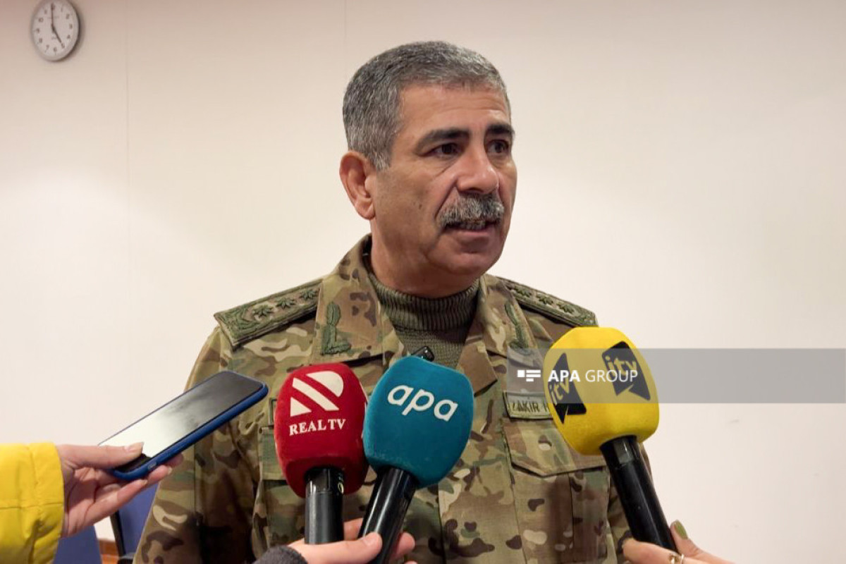  Azerbaijani Defense Minister Colonel General Zakir Hasanov