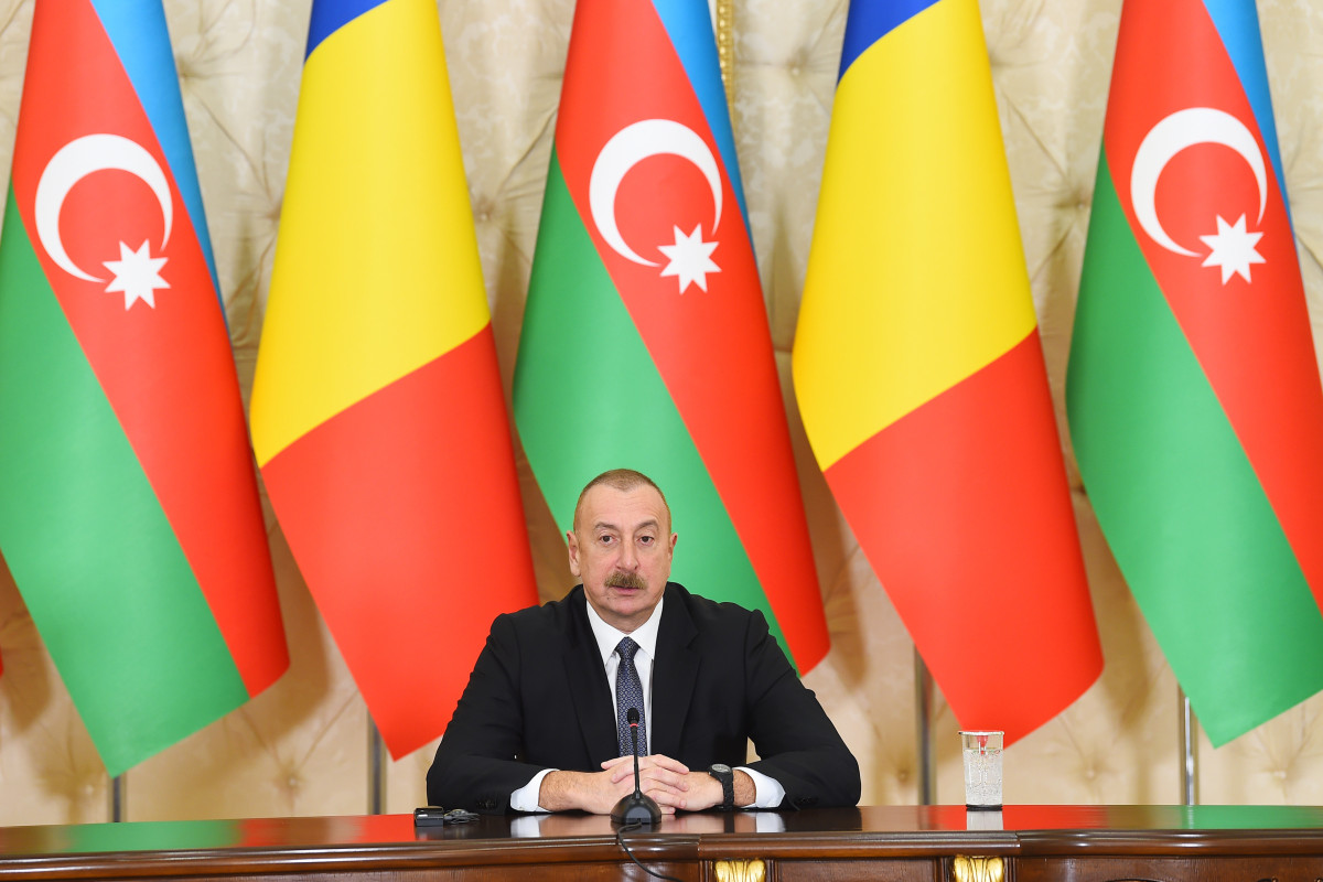 President Ilham Aliyev: Romania and Azerbaijan have been developing their relations on basis of strategic partnership
