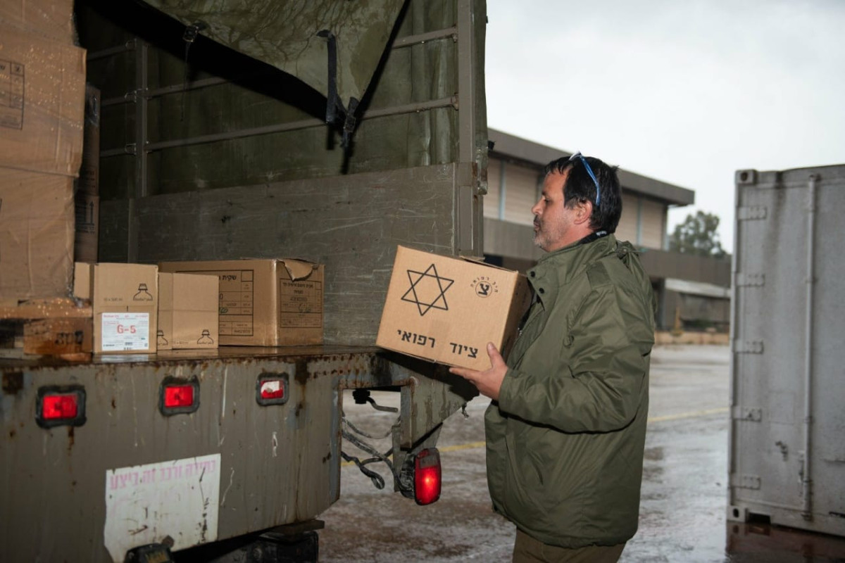 Israel sent aid to Turkiye-PHOTO 