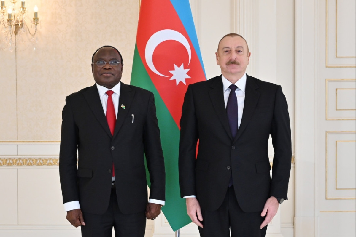 Azerbaijani President accepted credentials of the new ambassador of Namibia-UPDATED 
