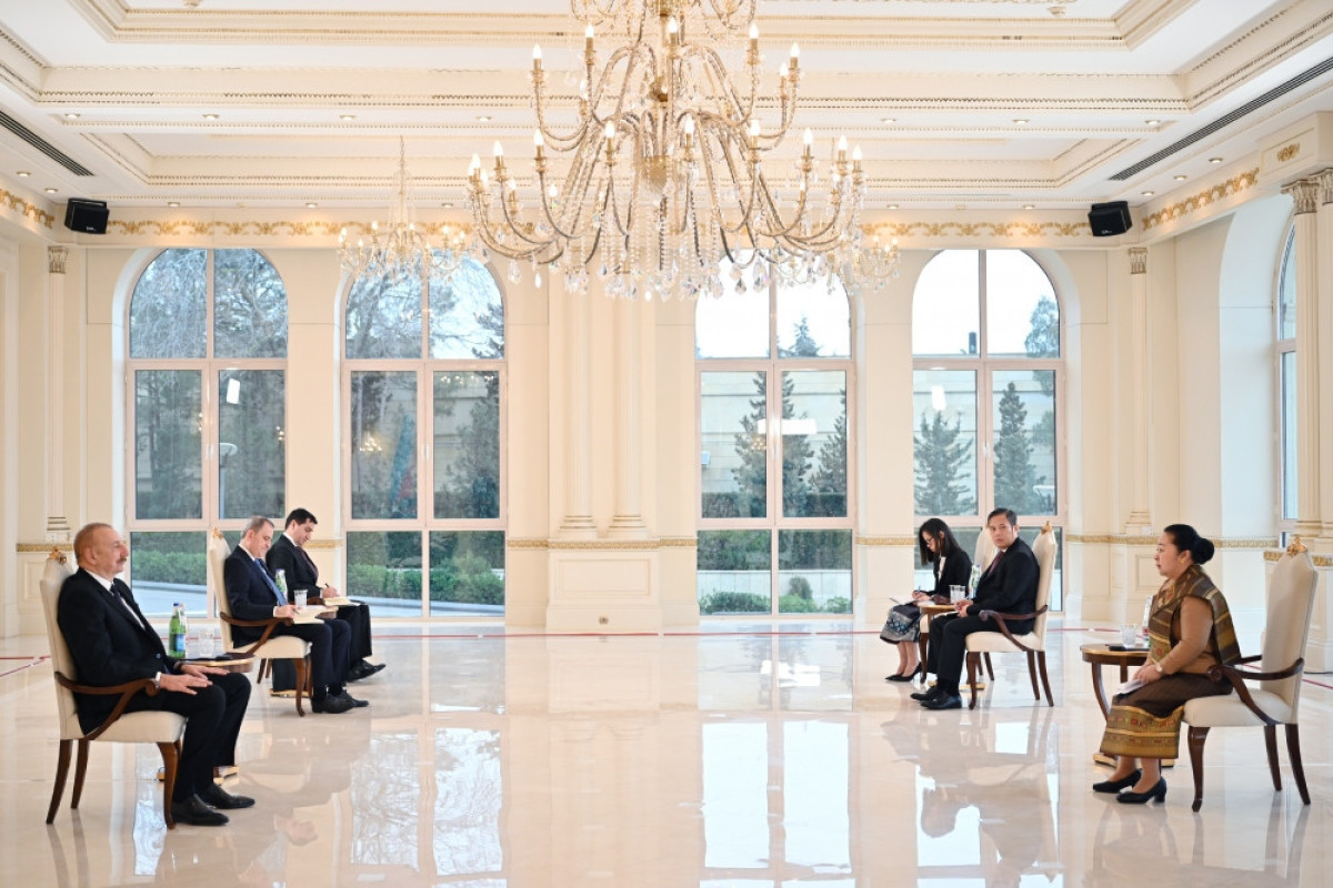 President Ilham Aliyev received credentials of incoming ambassador of Laos -UPDATED 