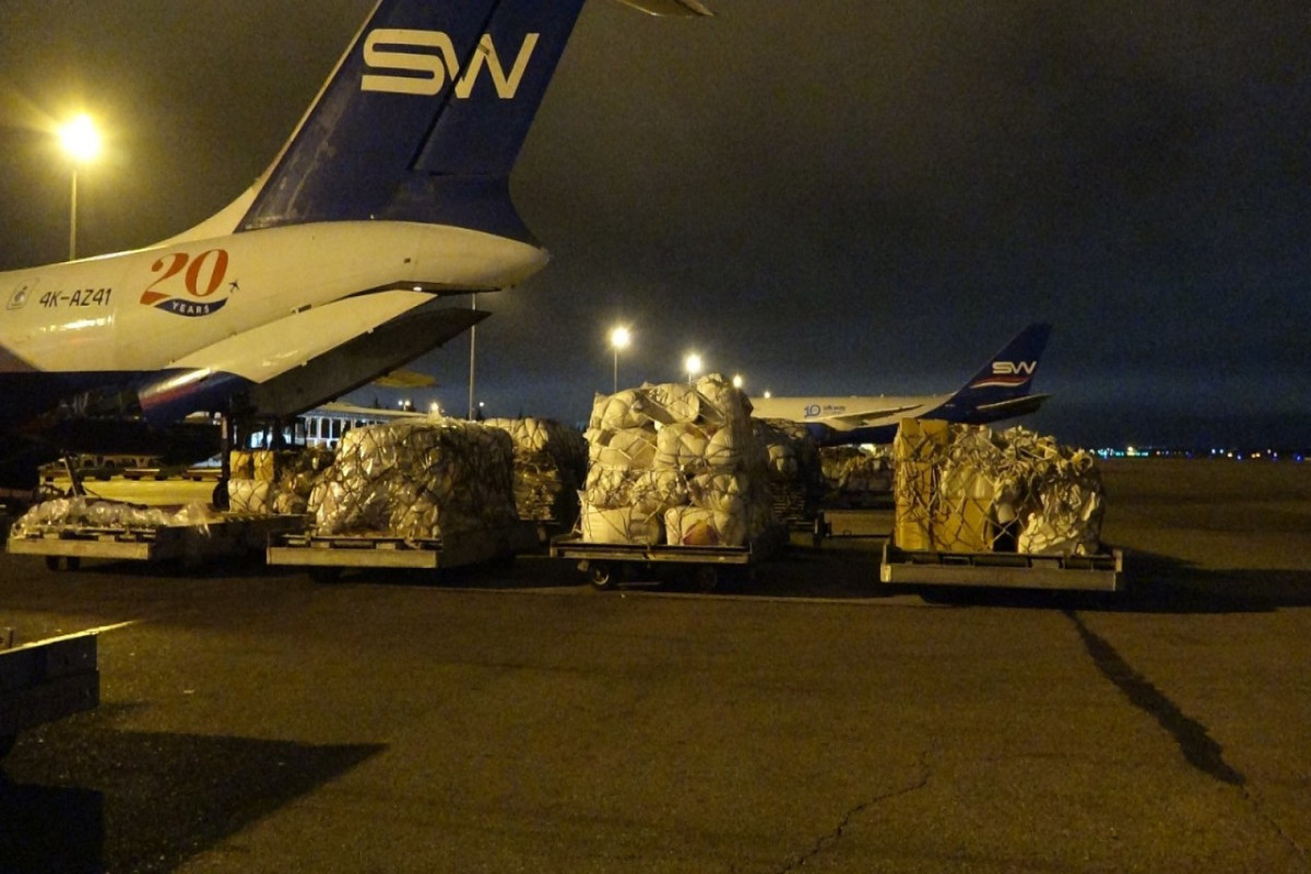 Azerbaijan's MES sends another humanitarian aid to Türkiye-PHOTO -VIDEO 