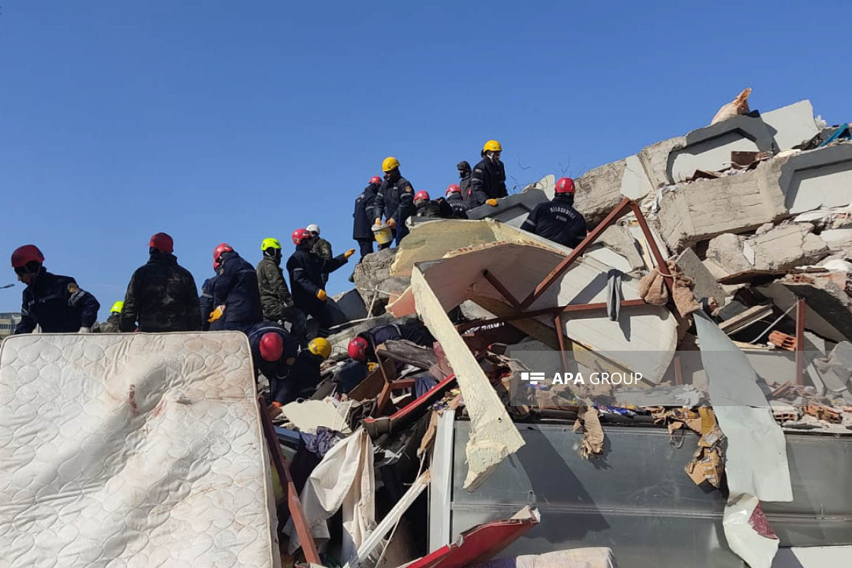 Azerbaijan's MES rescuers saved 26 people under rubble-VIDEO 