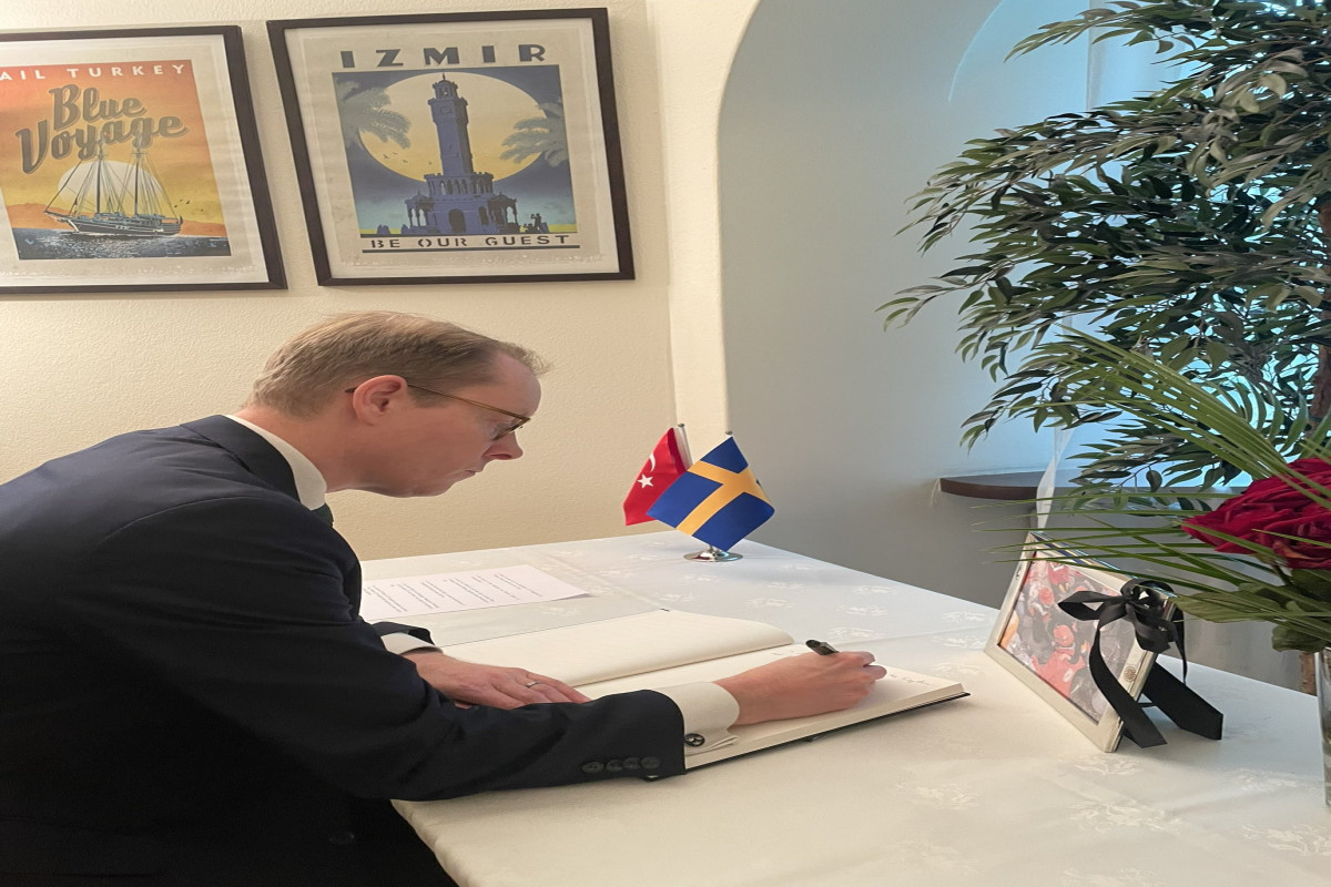 Minister of Foreign Affairs of Sweden Tobias Billström