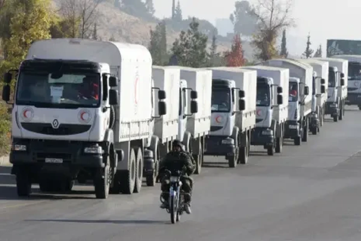 UN confirms aid convoy arrived in Syria but appeals for more help