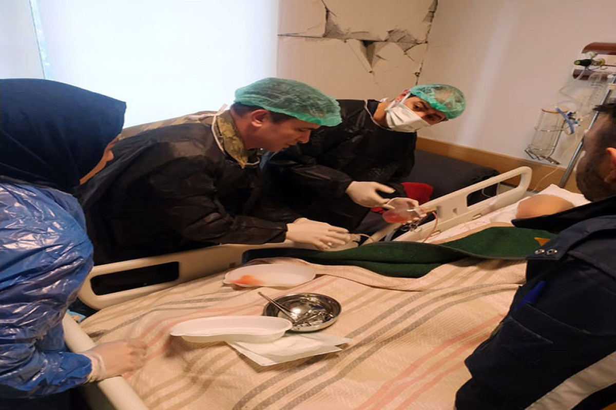 Azerbaijani military doctors performed next surgeries in Kahramanmarash-Azerbaijan's MoD-PHOTO 