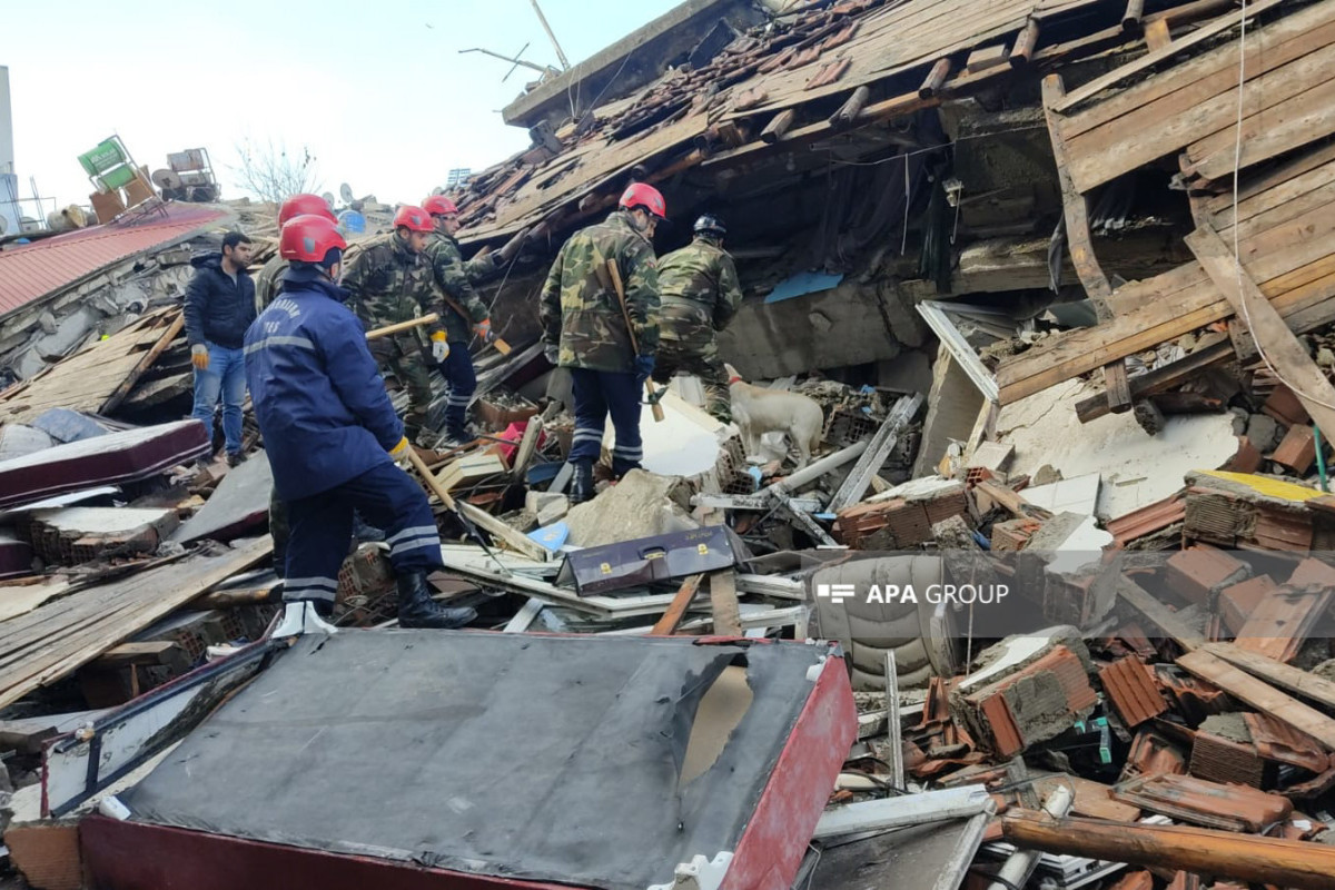 54-year-old woman pulled alive from rubble by Azerbaijan's MES rescuers after 120 hours-VIDEO 