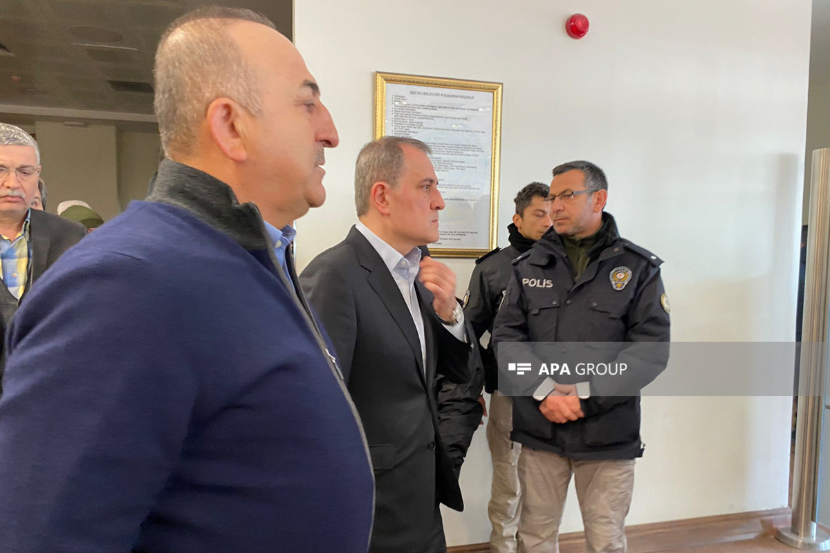 Azerbaijani FM arrives in Turkiye's Kahramanmaraş-PHOTO -UPDATED 