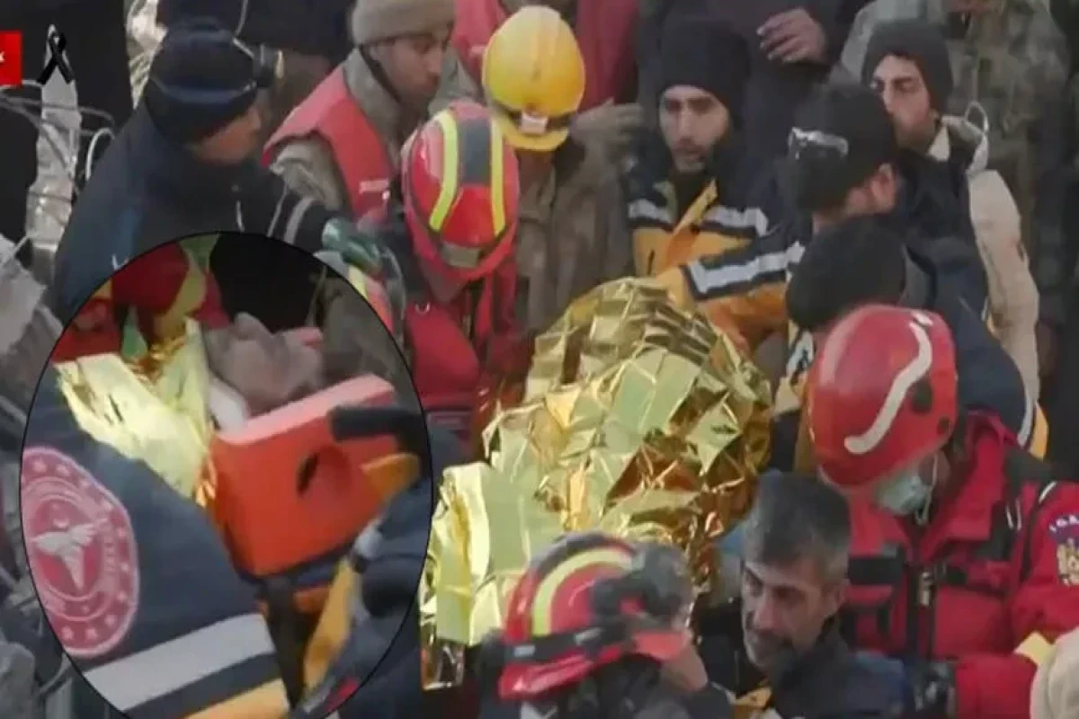 35-year-old man rescued from debris after 149 hours in Türkiye's Hatay province