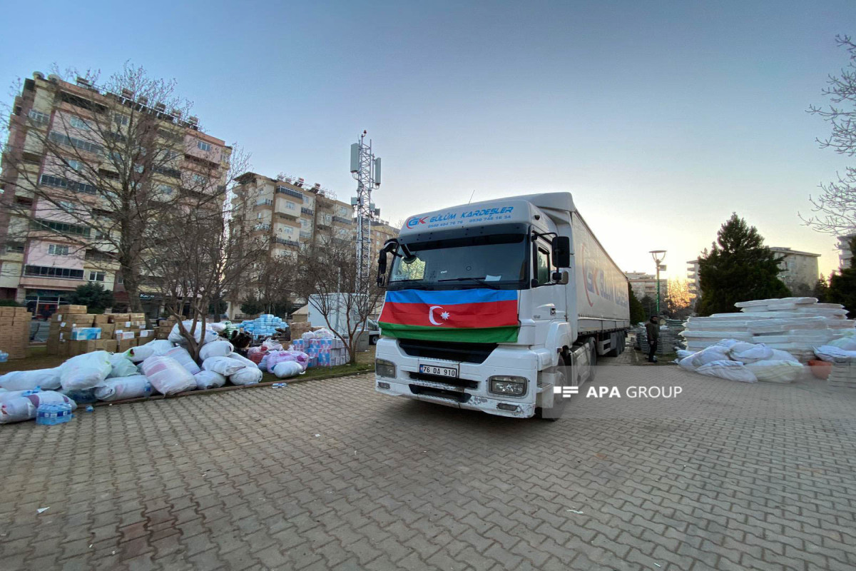 More than 100Azerbaijani young volunteers who went to help Turkiye reached Kahramanmaras-PHOTO -VIDEO 