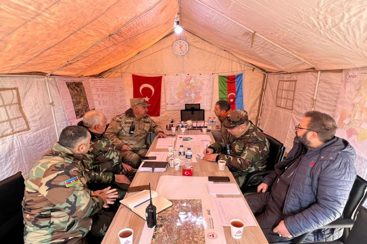 Rescue forces of Azerbaijan's MES meet Turkish colleagues in earthquake zone-PHOTO -VIDEO 