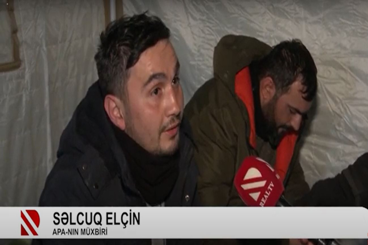 This is how Azerbaijani media representatives work in the quake-hit area in ​​Turkiye- REPORT from REAL TV 