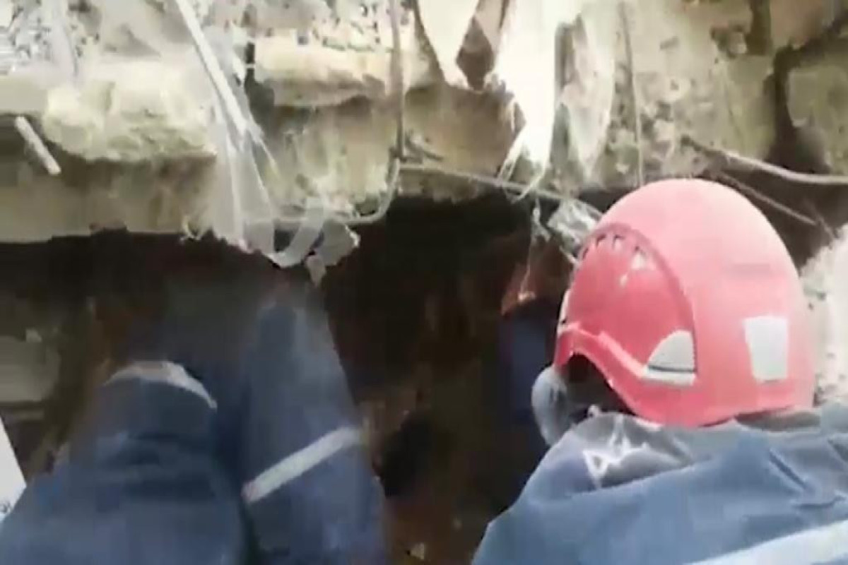 Azerbaijani MES rescuers remove bodies of 613 people in search-rescue operations in Turkiye-VIDEO 