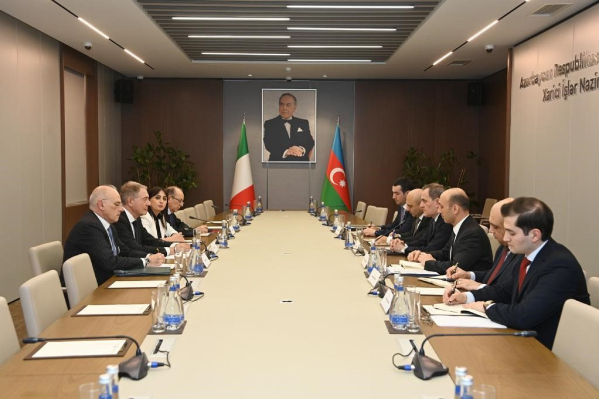 Azerbaijani FM met with Minister of Enterprises and Made in Italy
