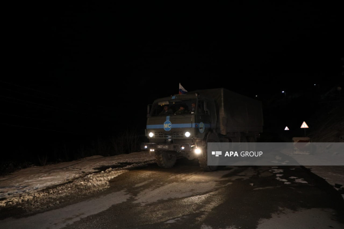48 vehicles belonging to RPC unimpededly passed through Azerbaijan's Lachin-Khankandi road-VIDEO -UPDATED-2 