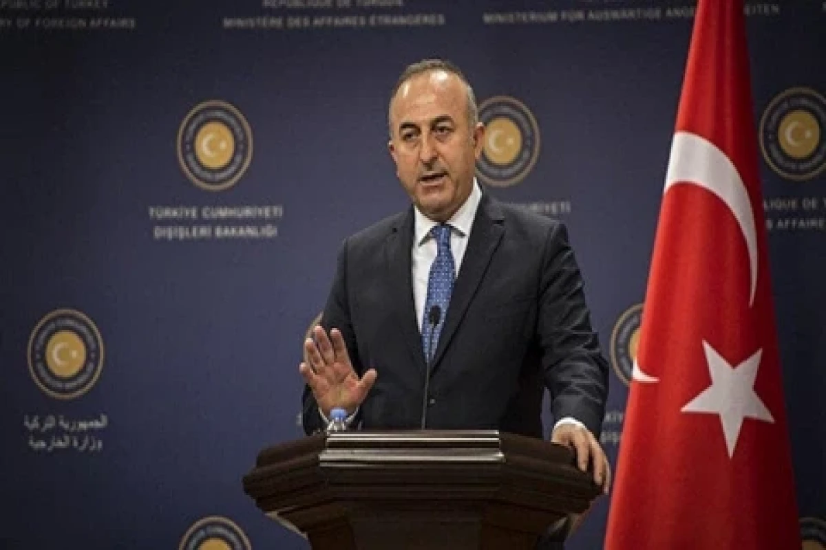 Turkish Foreign Minister Mevlut Cavusoglu