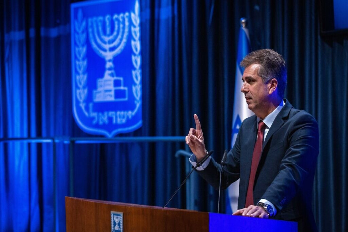 Eli Cohen, Foreign Minister of Israel