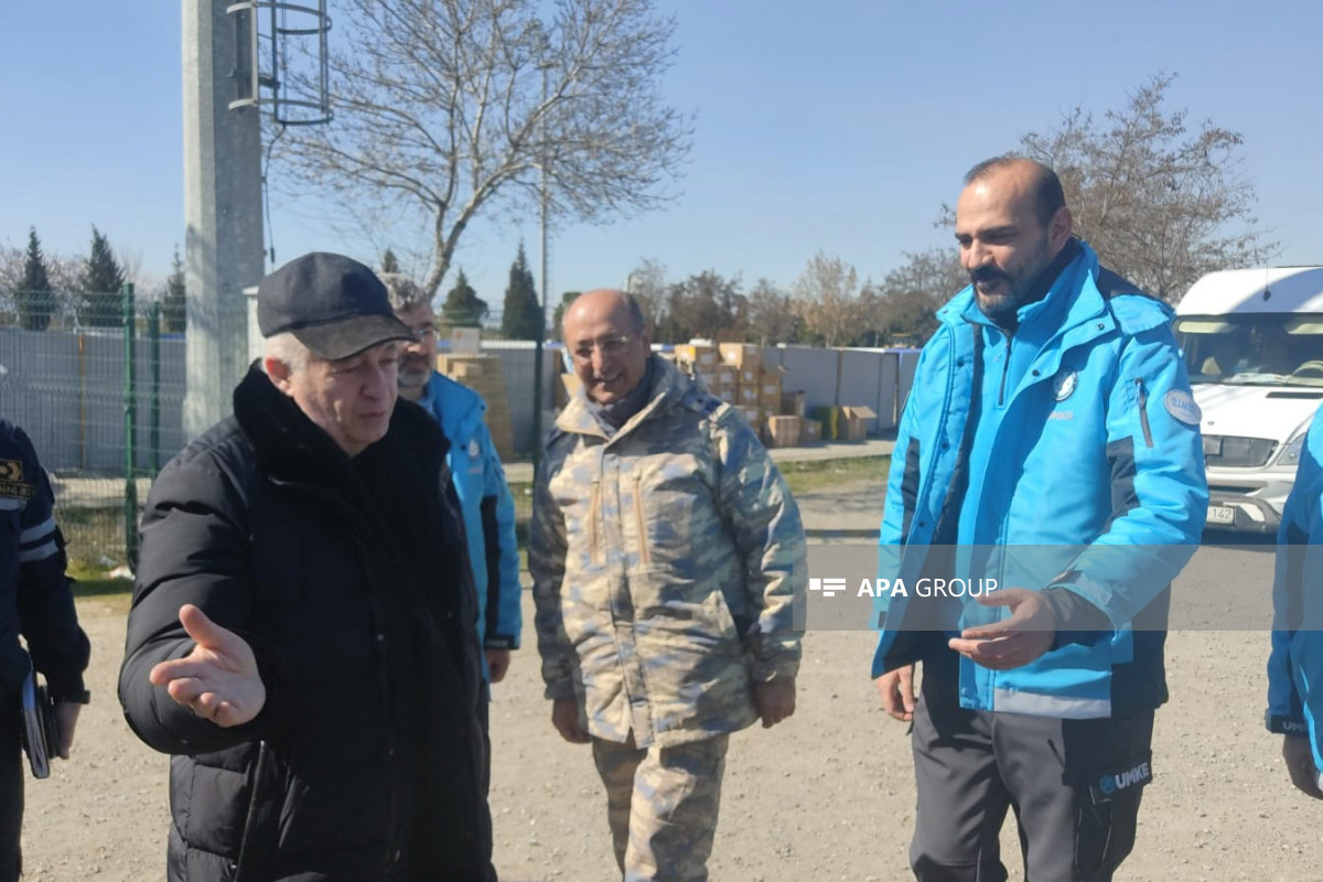 Turkish Deputy Minister of Health visited mobile field hospital of Azerbaijani MES-VIDEO -UPDATED 