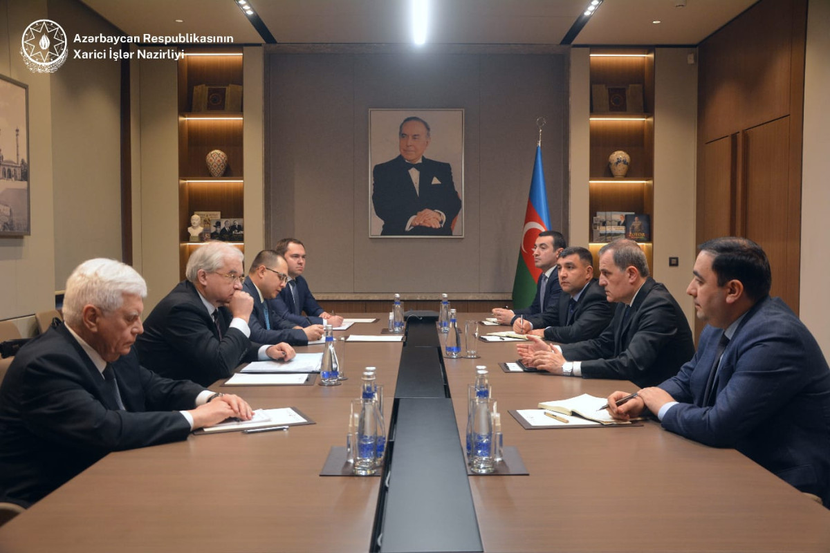 Azerbaijani FM meets with special representative of the Russian MFA-PHOTO 