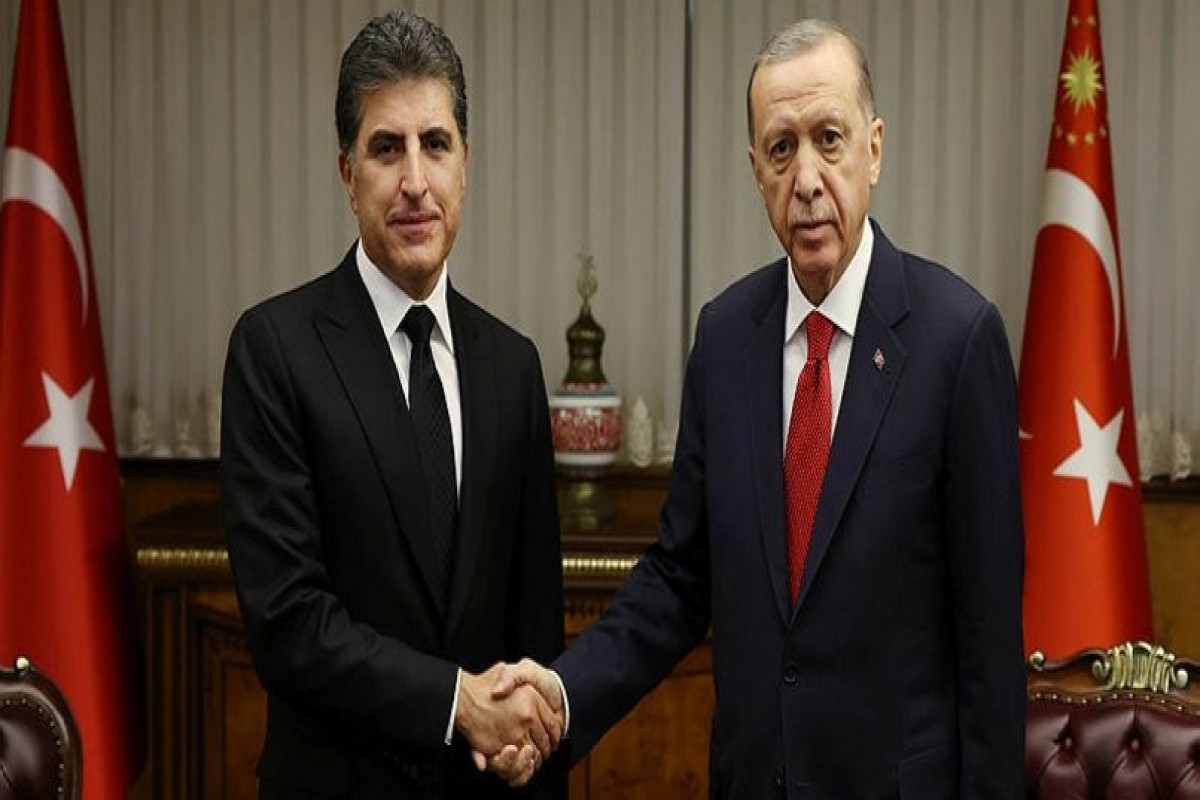 Erdogan meets with the head of Iraqi Kurdish autonomy