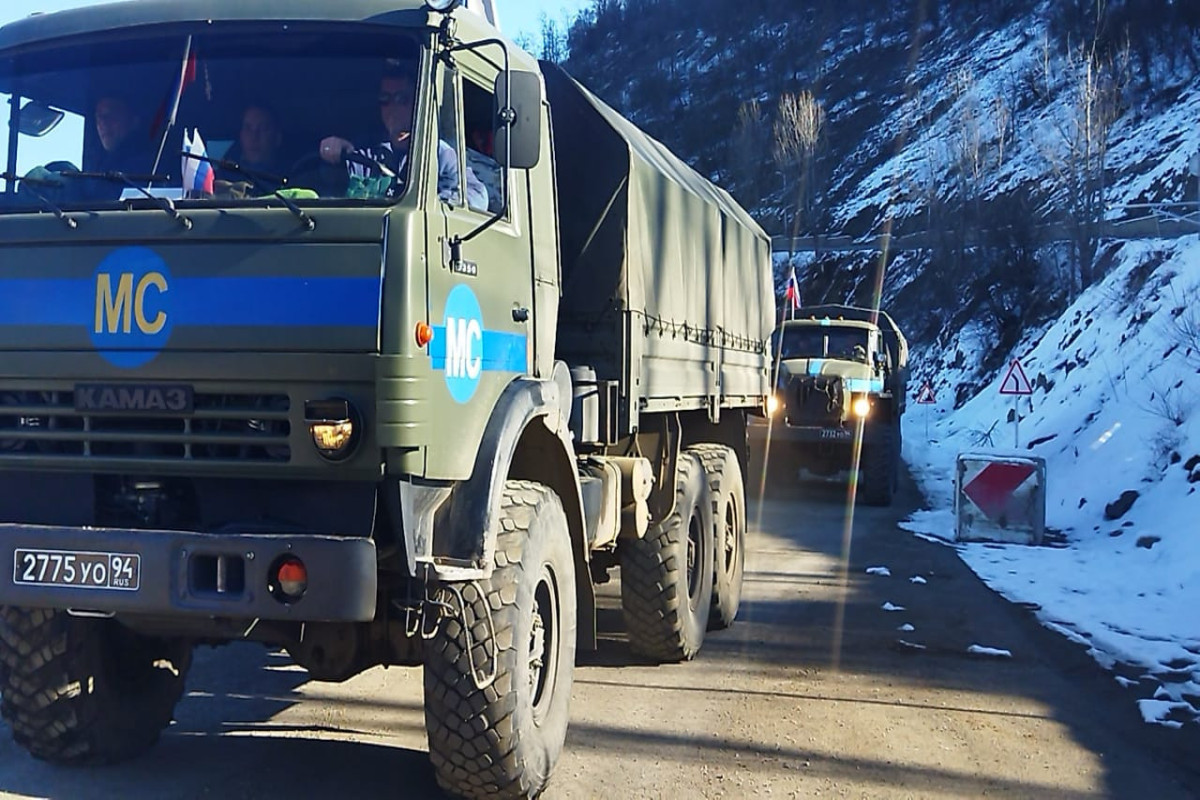 Another convoy of vehicles belonging to RPC passed through Azerbaijan