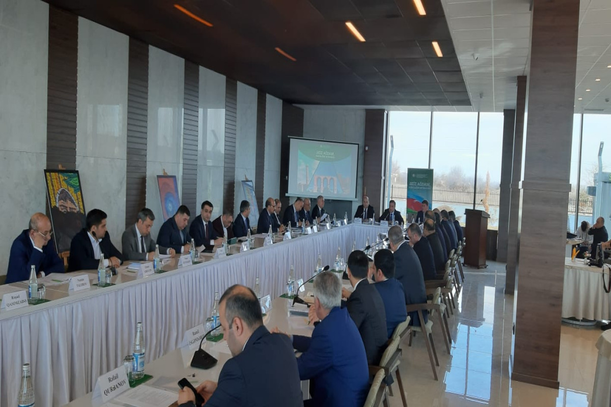 Next meeting of Working group on urban planning held in Aghdam