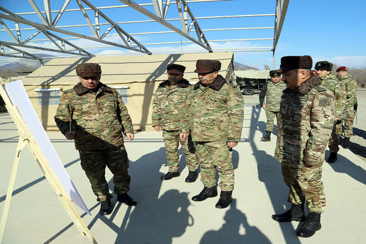 Azerbaijan Defense Minister got acquainted with construction works in liberated territories - VIDEO-VIDEO -VIDEO 