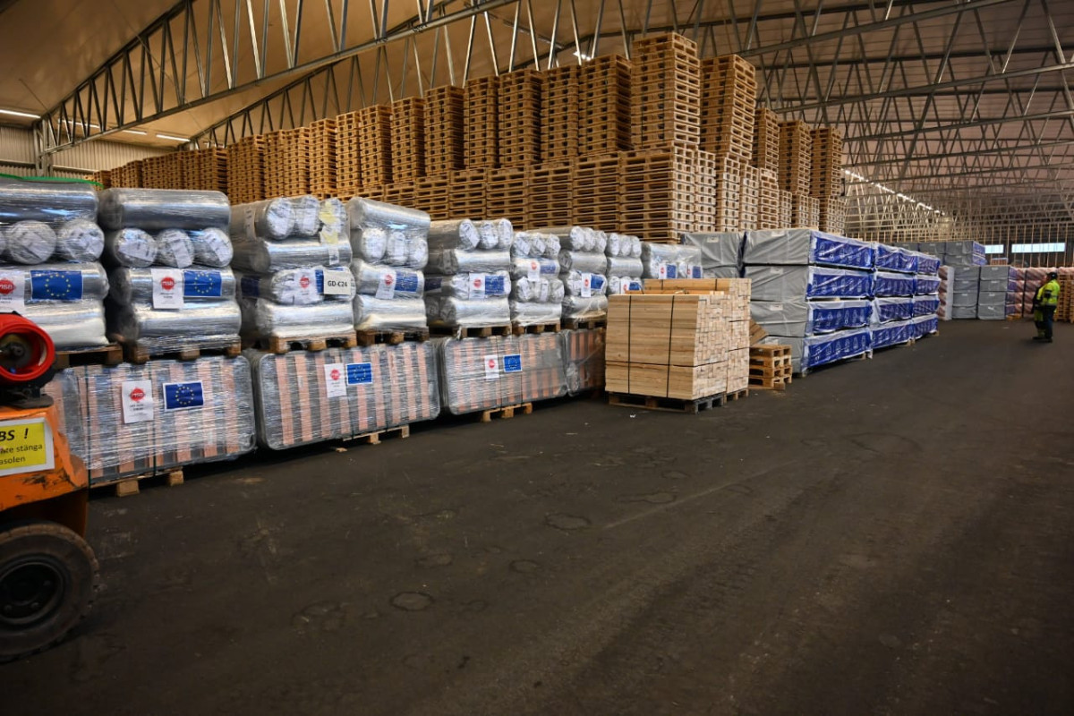 EU sent 2000 tents from its stocks to Türkiye