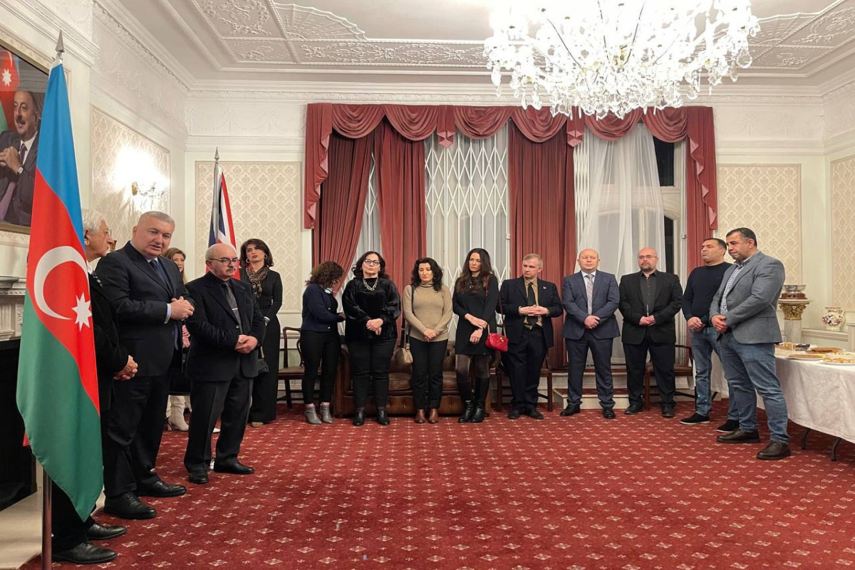 Memorial ceremony was held at the Azerbaijani Embassy in London-PHOTO 