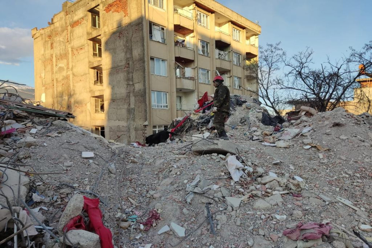 Azerbaijan's MES rescuers saved 53 people from rubble in Kahramanmaraş, pulled out dead bodies of 741-PHOTO -VIDEO 