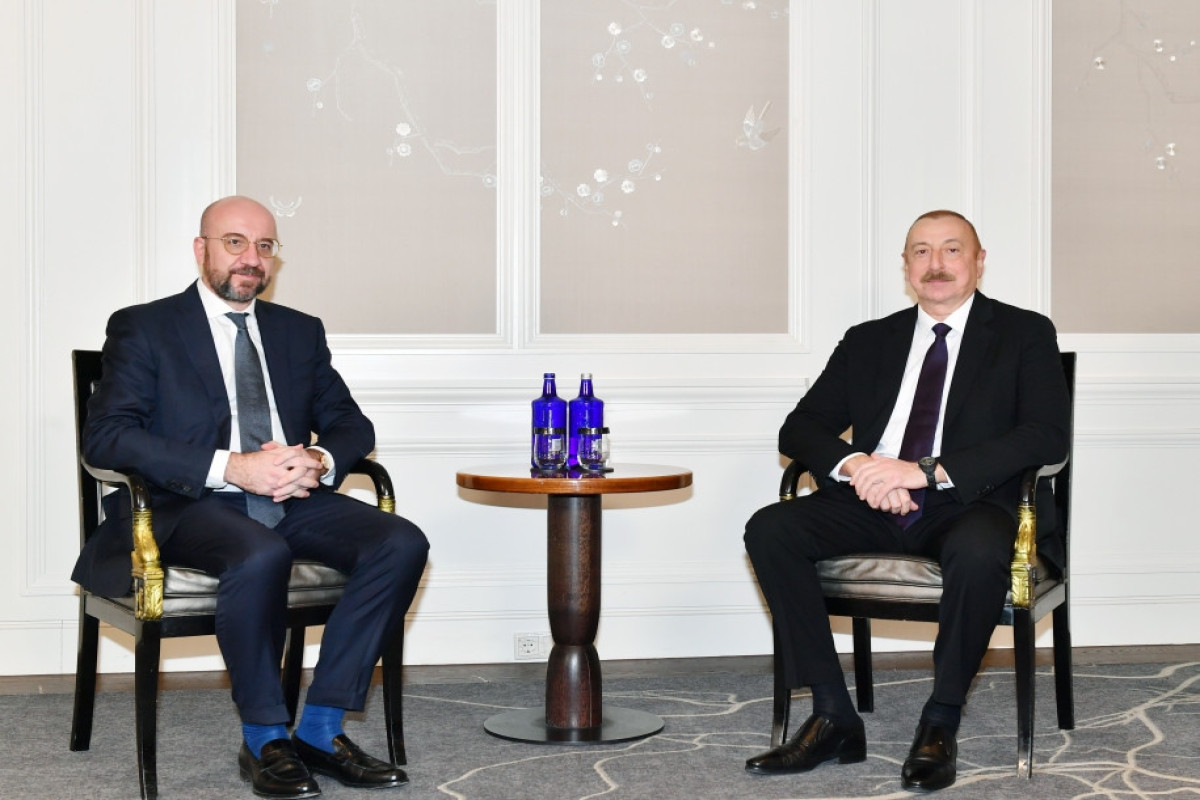 President Ilham Aliyev met with President of European Council in Munich-UPDATED 