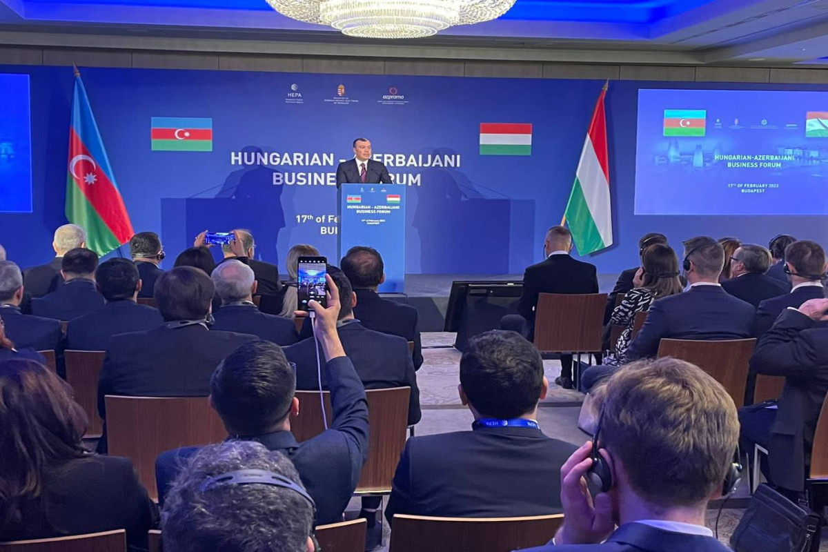 Azerbaijan-Hungary business forum held in Budapest