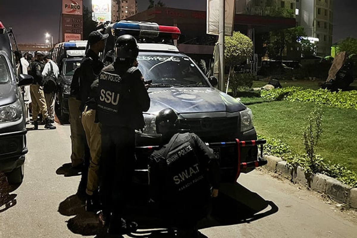 Armed men attack police compound in Pakistan’s Karachi