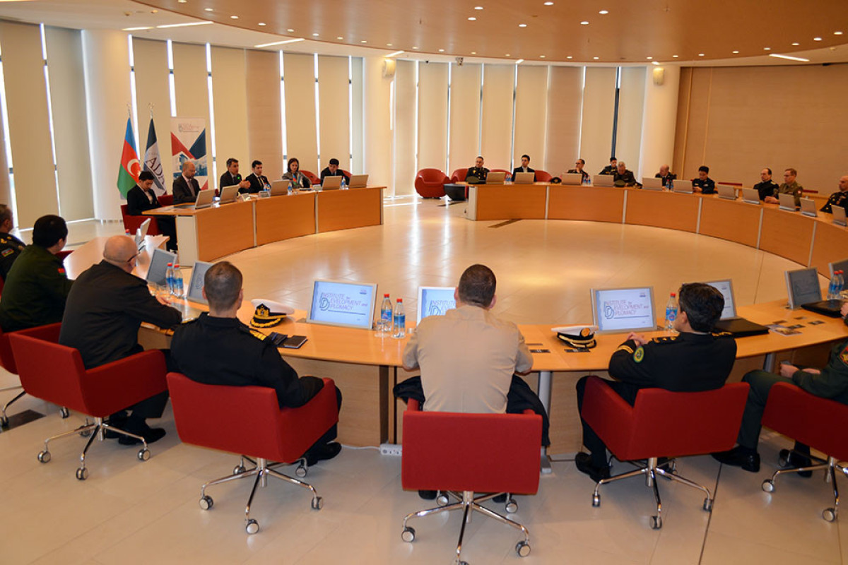 Military attachés visited Azerbaijan's ADA University-PHOTO 