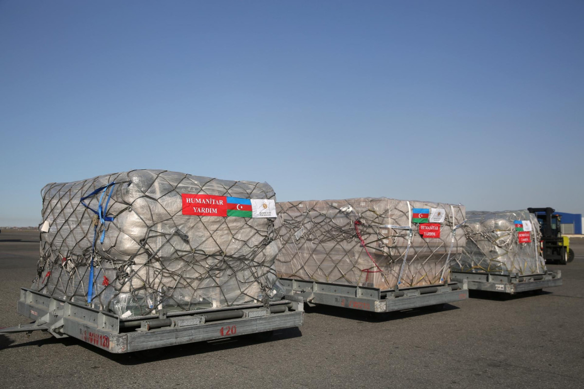 Azerbaijan sent 4873 tents, 861 generators to Türkiye after quake