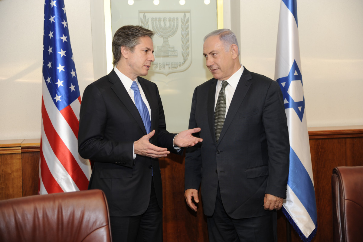 U.S Secretary of State holds a phone conversation with Israeli PM