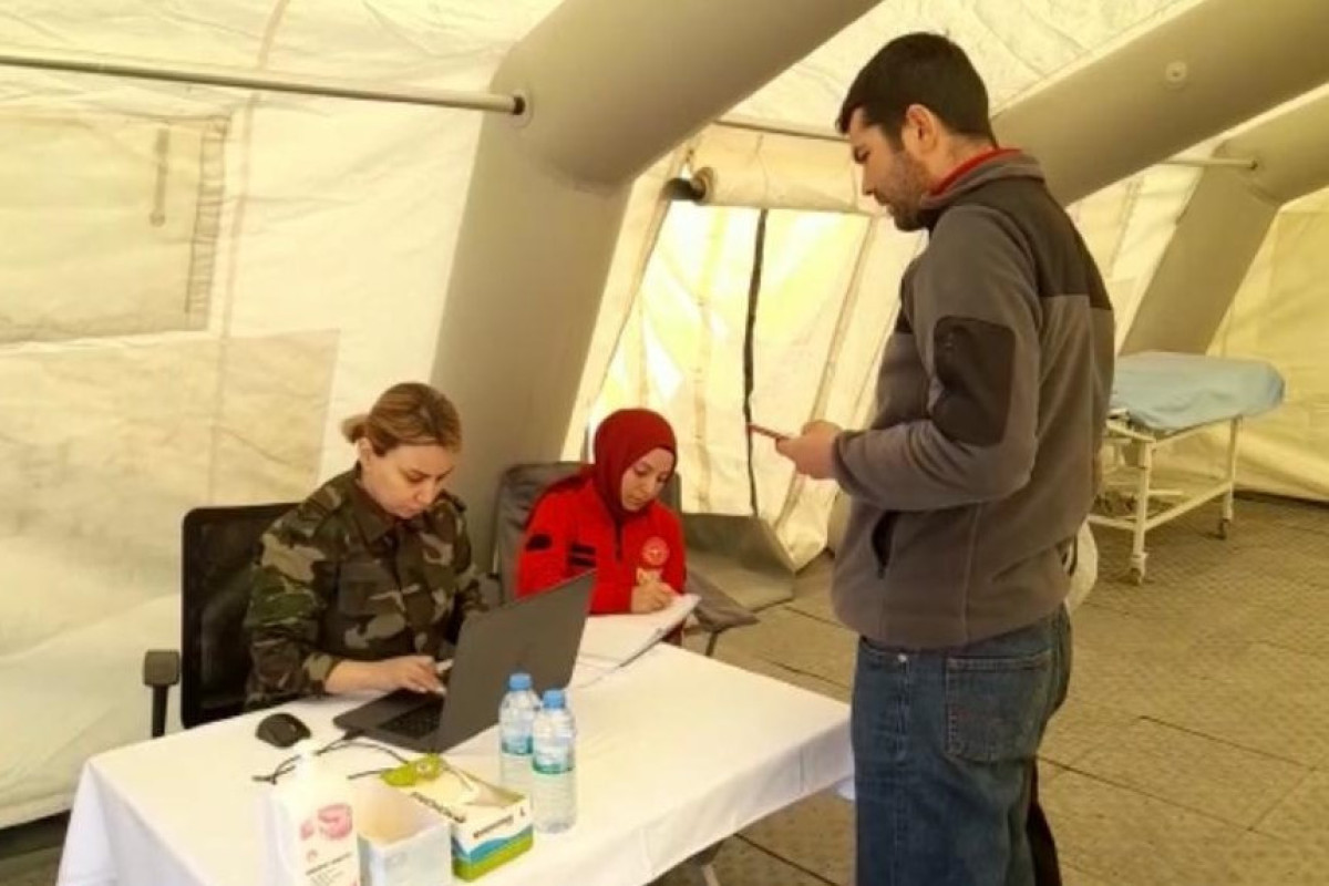 Azerbaijani mobile field hospital provides medical services to 1090 quake survivors in Türkiye-VIDEO 