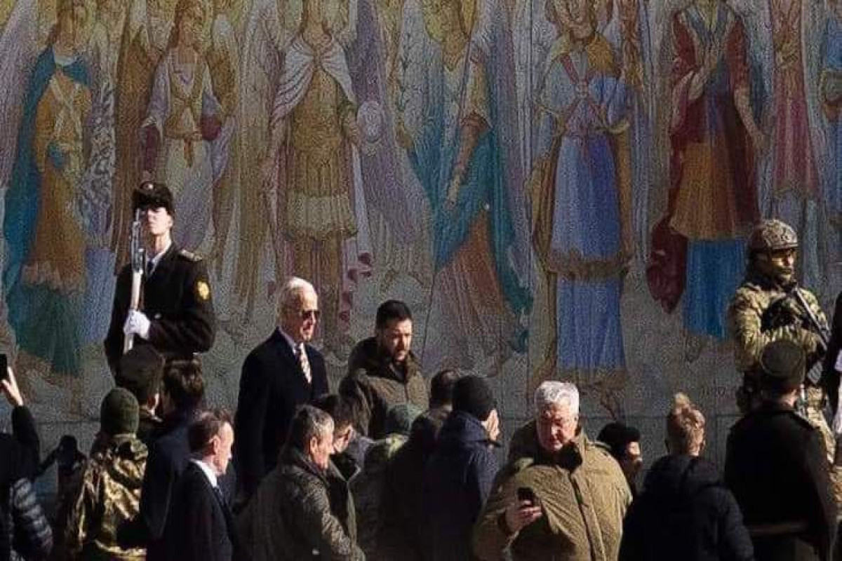 President Biden makes surprise Visit to Ukraine, meets Presdeint Zelenskyy-PHOTO -VIDEO 