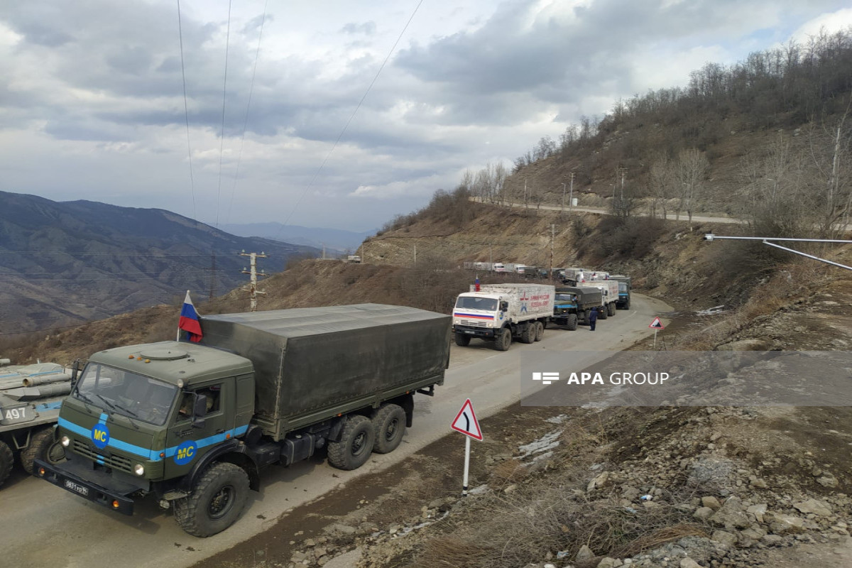 One more convoy belonging to RPC passed through Azerbaijan's Lachin-Khankandi road without hindrance-PHOTO -UPDATED-1 