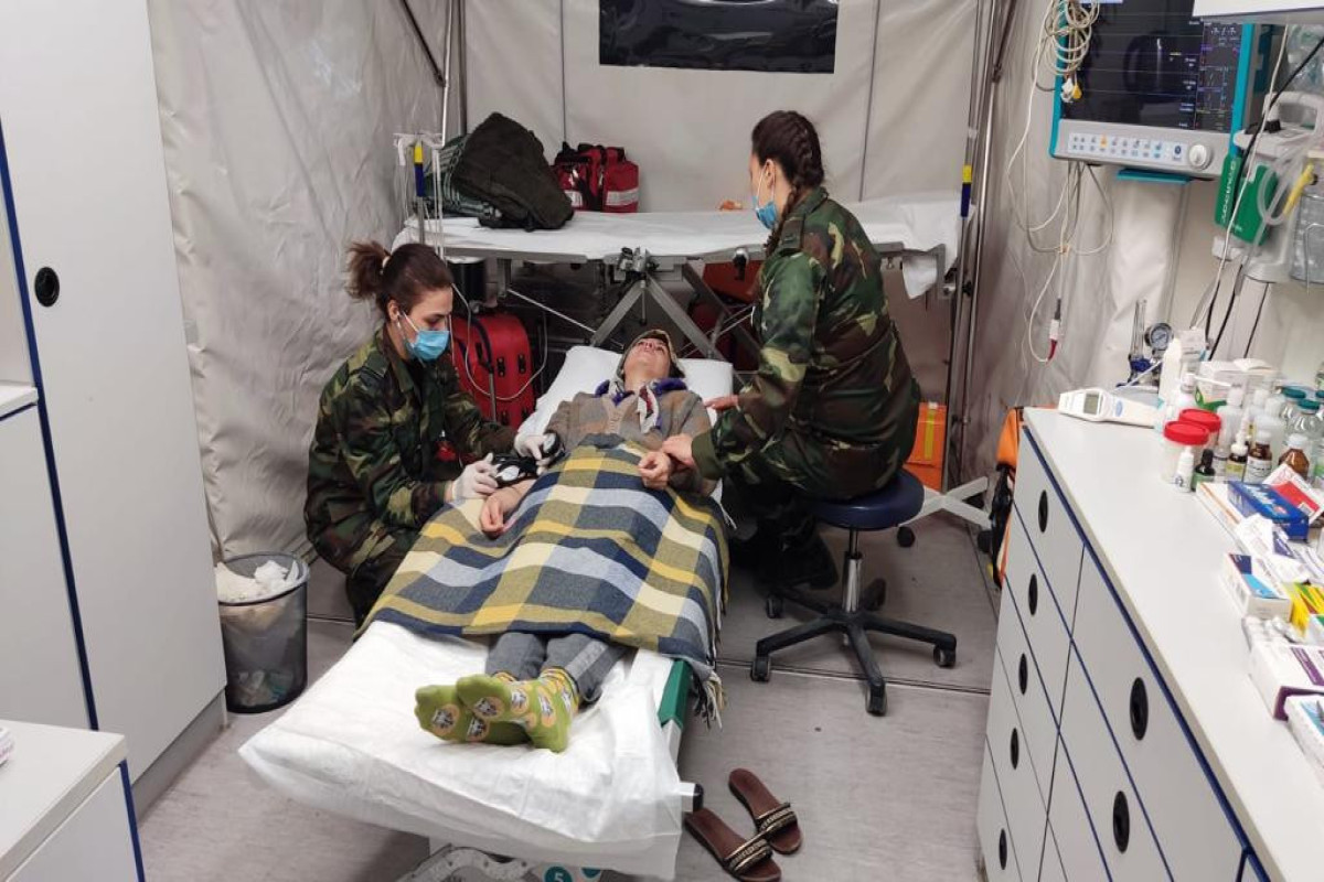 Azerbaijan's mobile field hospitals served 1364 quake-affected people in Türkiye-VIDEO 