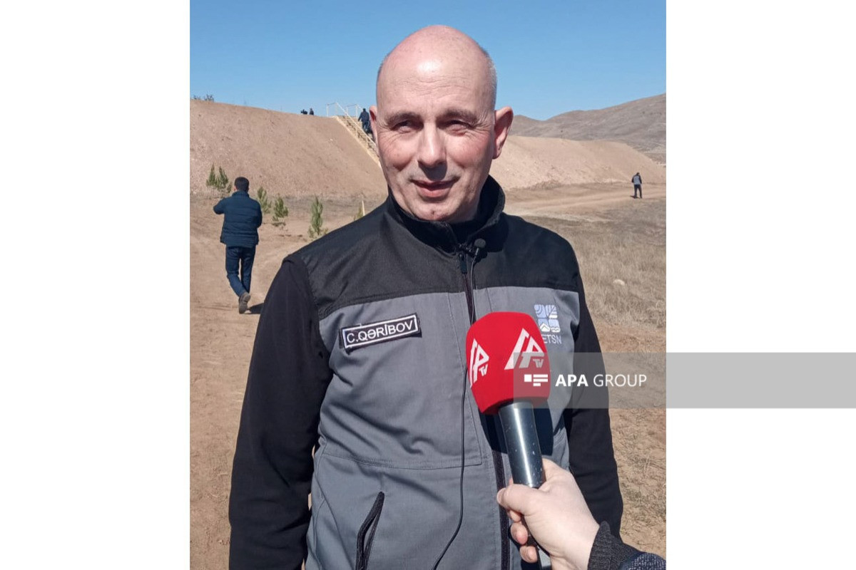  Jabbar Garibov, a representative of the Azerbaijani Forestry Development Service