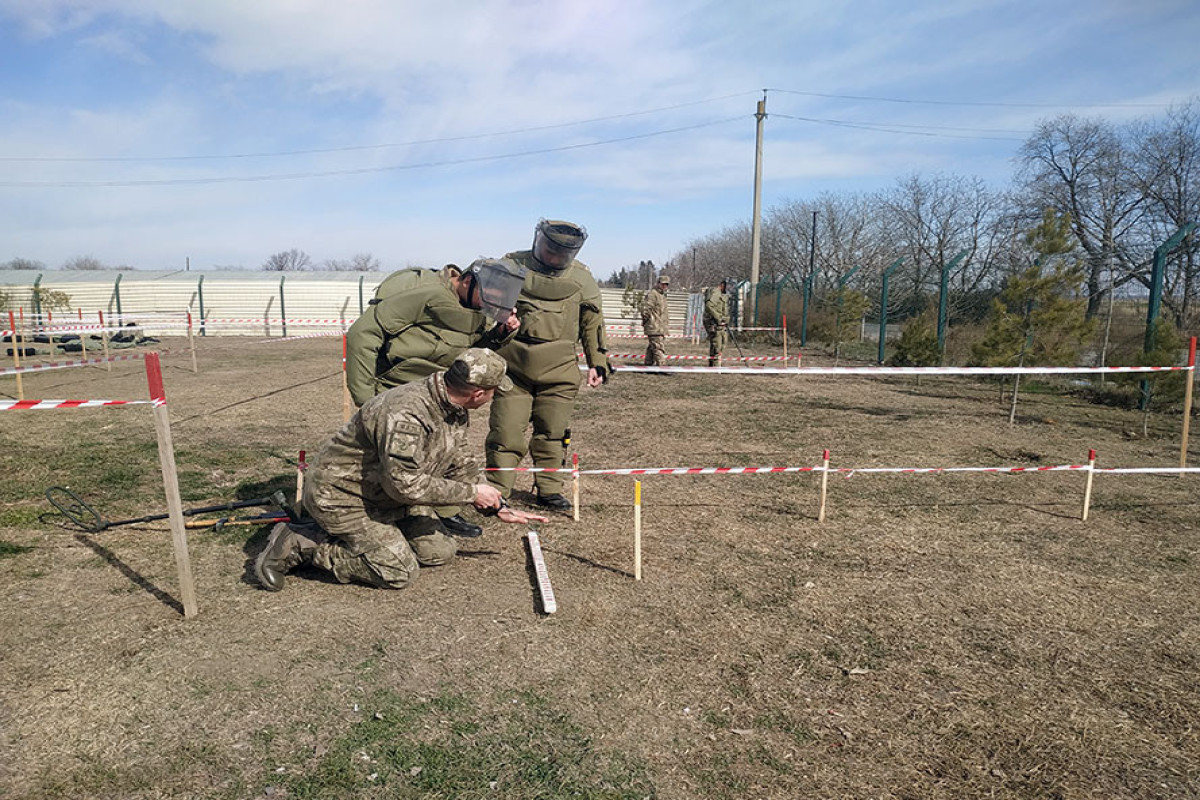 Engineering units conduct combat training classes with participation of Azerbaijani, Turkish personnel-VIDEO 