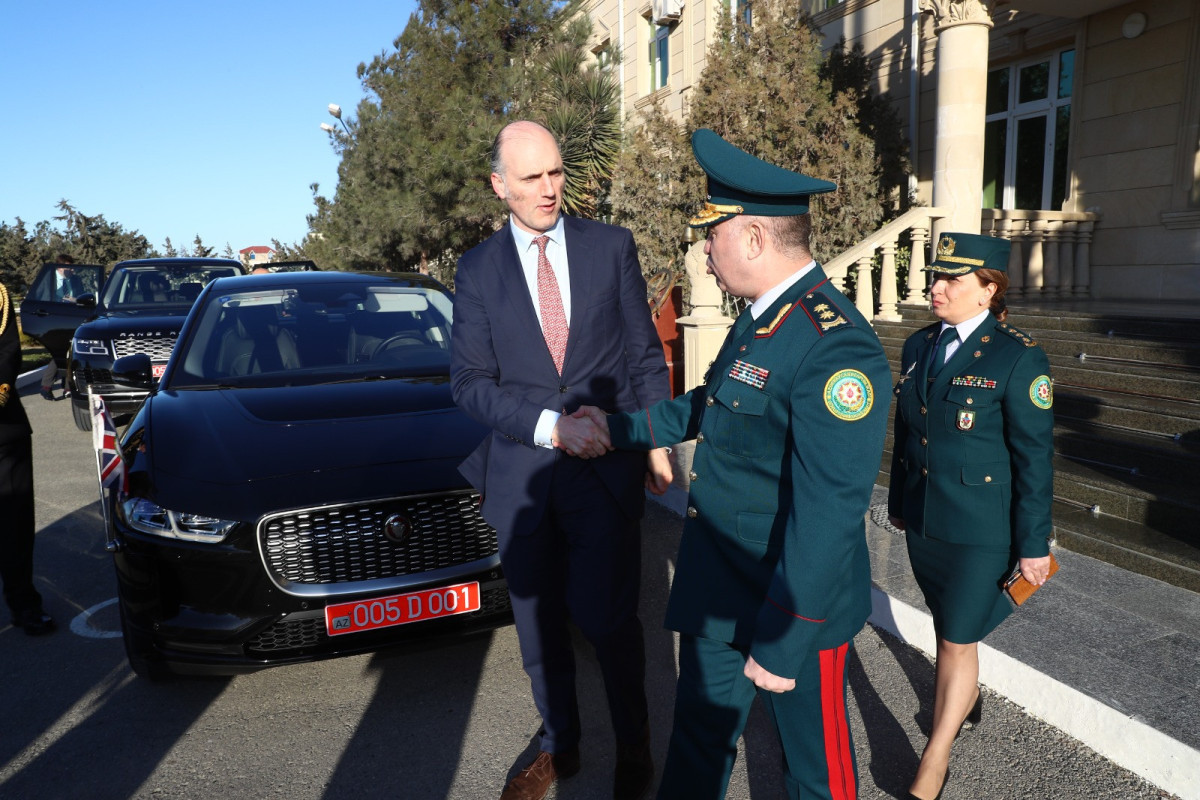 Azerbaijan and Britain discuss border security issues-PHOTO 