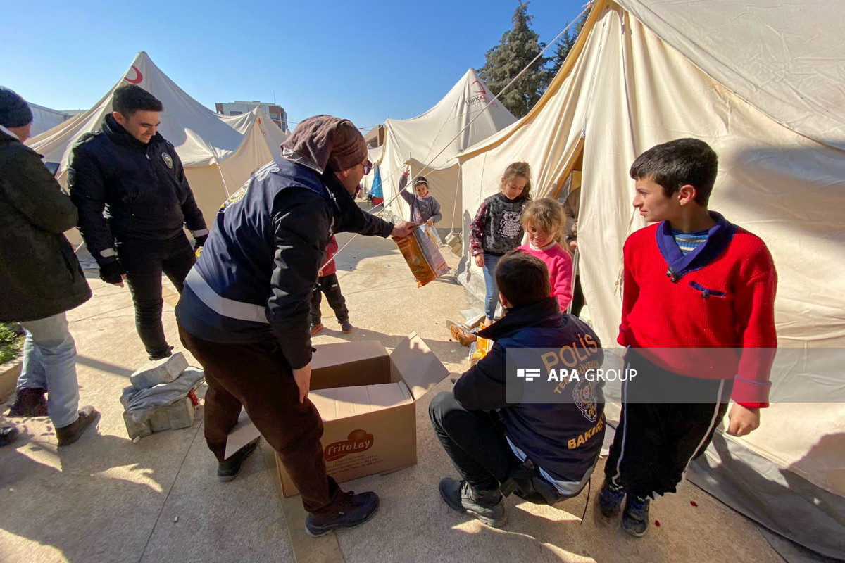 90,000 tents sent to Türkiye's quake areas from abroad