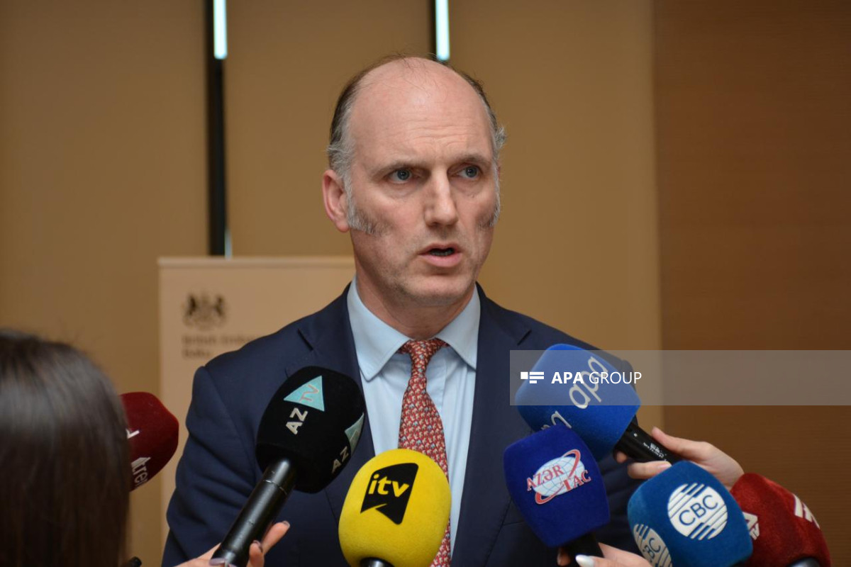 British Minister of State for Europe and North America, Leo Docherty