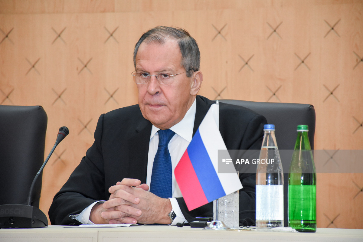 Russian Foreign Minister Sergey Lavrov