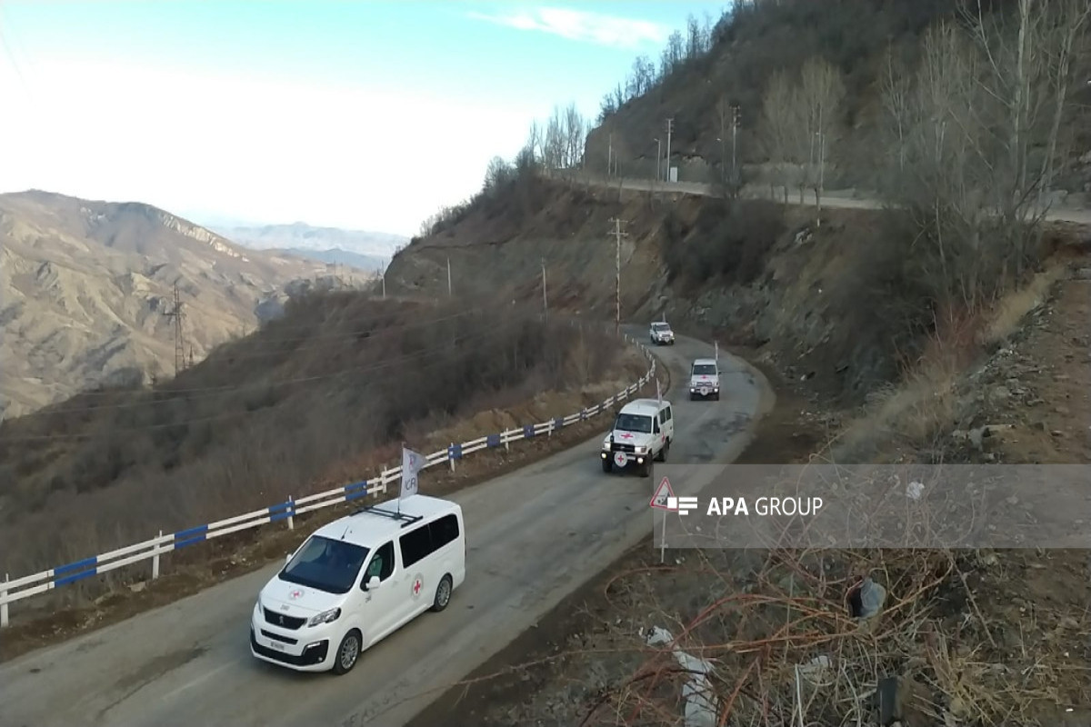 ICRC vehicles passed through Azerbaijan's Khankandi-Lachin road without hindrance-PHOTO 